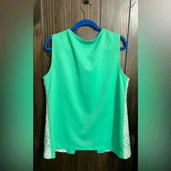 Vintage 70s Mint Montgomery Ward Polyester Vest-Size:16-Cottage Core/Granny - Picture 7 of 7